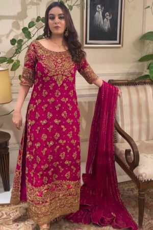 Haris Shakeel Brides Dress Faushia