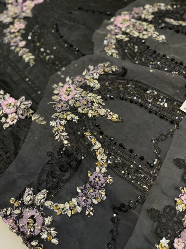 Maria b Embroidered Organza Suit BD3004