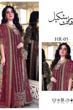 Haris Shakeel Red Dress HR-05