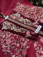 Maria b Mbroidered D-08 Wedding Dress