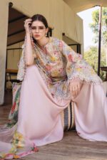 Maria b Lawn Suit MPT-2914-A Embroidered 3pc