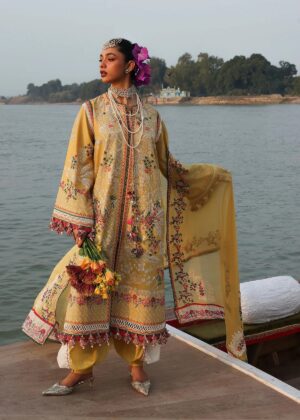 Hussain Rehar Lawn Ochre